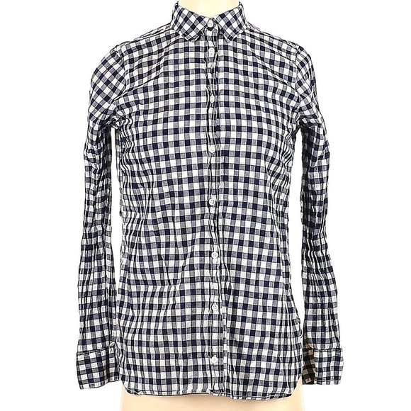 J. Crew Long Sleeve Button Down Shirt Size 2 - Picture 1 of 9